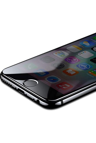Monsterskin Apple iPhone 7 Plus / 8 Plus Pet 5D Full Kaplayan İnce Ultra Darbeye Dayanaklı Ekran Koruyucu