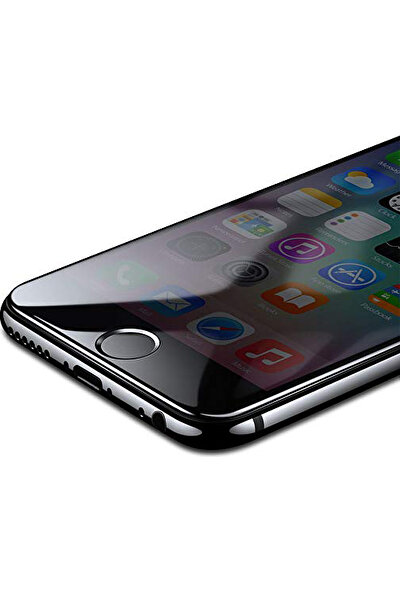 Monsterskin Apple iPhone 7 / 8 Pet 5D Full Kaplayan İnce Ultra Darbeye Dayanaklı Ekran Koruyucu