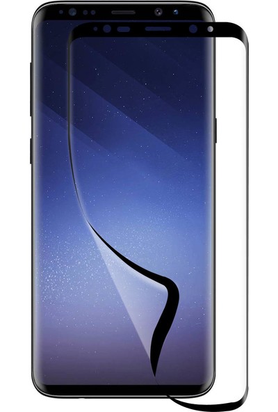 Monsterskin Samsung Galaxy S9 Ön Arka Pet 5D Full Kaplayan İnce Ultra Darbeye Dayanaklı Ekran Koruyucu