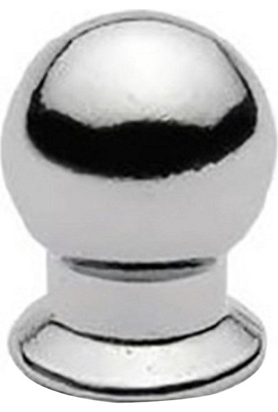 Ayder Misket Düğme Kulp Krom R 2525