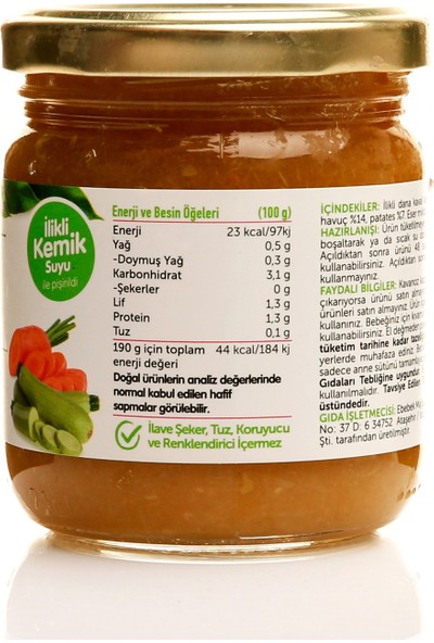 Hammm Kemik Sulu Karışık Sebze Çorbası 190 gr