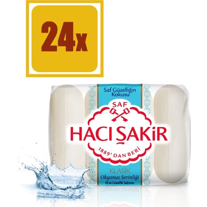 Güzellik Sabunu Klasik Okyanus Serinliği 4 x 70 gr 24'lü Set