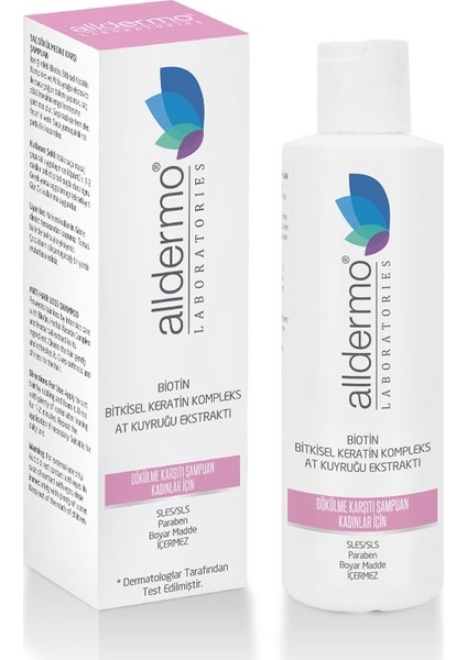 Biotin & Cüce Palmiye Ekstraktı Dökülme Karsıtı Şampuan 200 ml - Kadınlar İçin