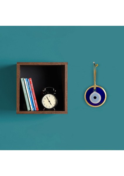 Altın Yaldız Kaplamalı Cam Nazarlık Duvar Süsü fırsatları