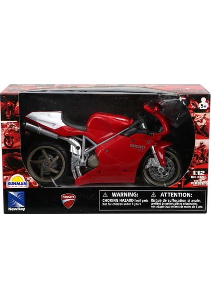 Ducati 998S Model Spor Motor 1/12