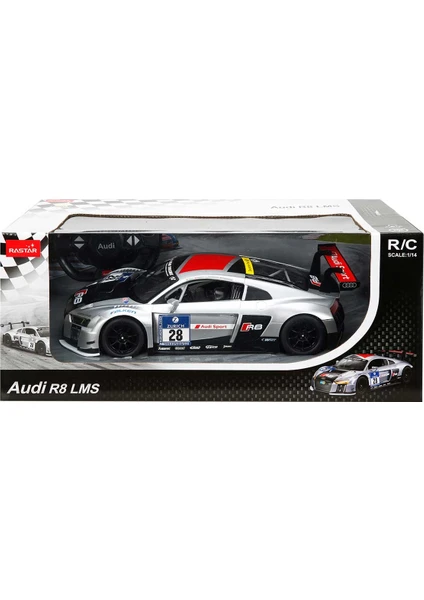 R/C Uzaktan Kumandalı Audi R8 LMS Işıklı Araba 1/14