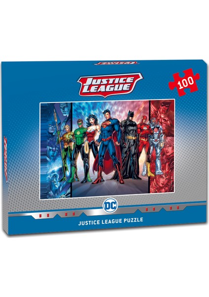 Justice League 100 Parça Çocuk Puzzle