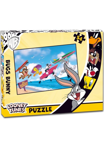 Looney Tunes 54 Parça Çocuk Puzzle