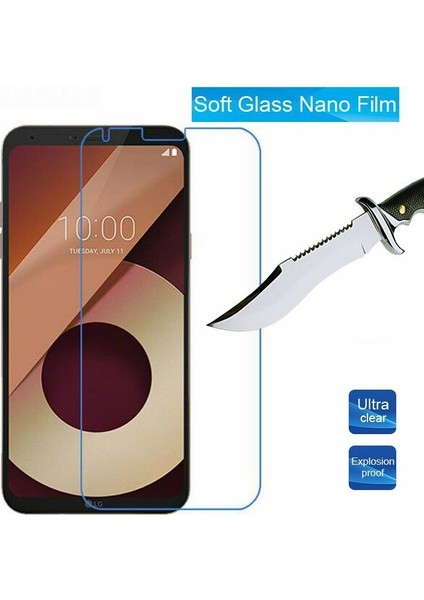 LG Q6 Kılıf Mat Premier Silikon Kılıf Slim Fit Simple Case Altın + Nano Cam fiyatları