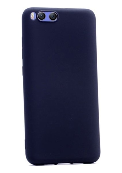 Xiaomi Mi 6 Kılıf Premier Mat Silikon Kılıf Slim Fit Siyah + Temperli Cam