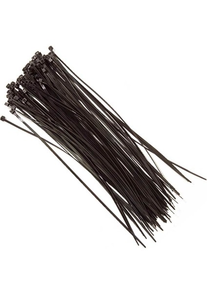 20 Cm Kablo Bağı Siyah (100Lü Paket) 2.5 Mm