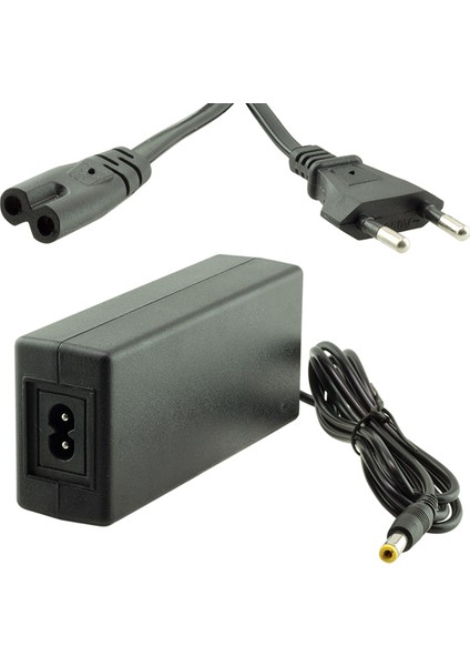 Ad-2402 24 Volt - 2 Amper Plastik Kasa Masaüstü Adaptör 5.5*2.5 Uç