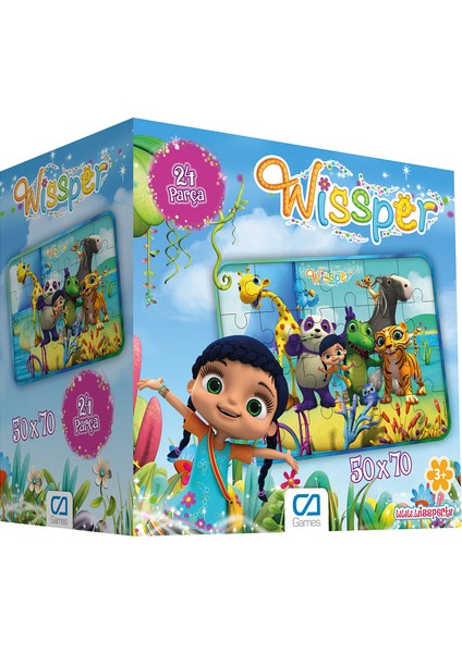 Ca Games Wissper 24 Parça Çocuk Puzzle