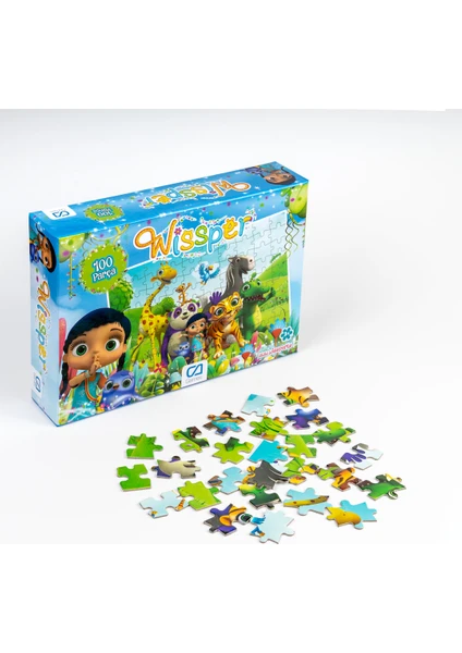 Ca Games Wissper 100 Parça Çocuk Puzzle