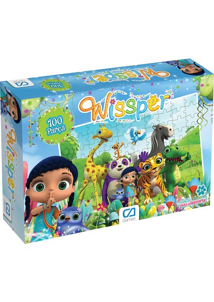 Ca Games Wissper 100 Parça Çocuk Puzzle