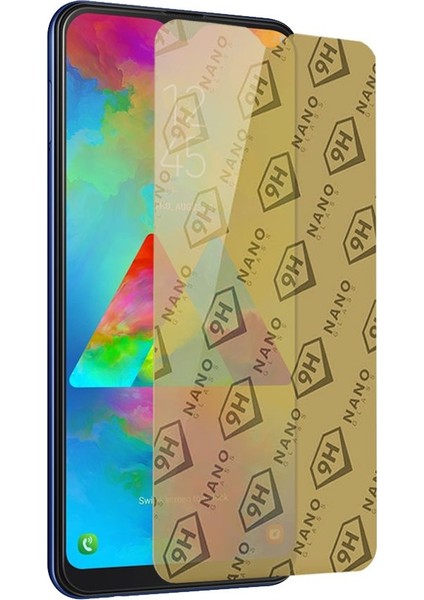 Samsung Galaxy M20 Blue Nano Glass Ekran Koruyucu