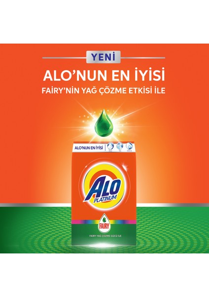 Platinum 5 kg Toz Çamaşır Deterjanı Fairy Etkili Renkliler İçin