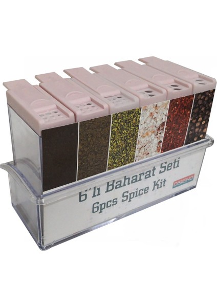 6'lı Baharat Seti
