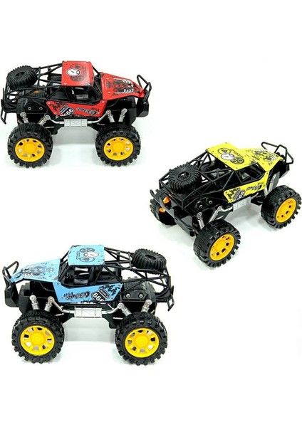 Rock Crawler Metal Sürtmeli Arazi Aracı Sarı fiyatları