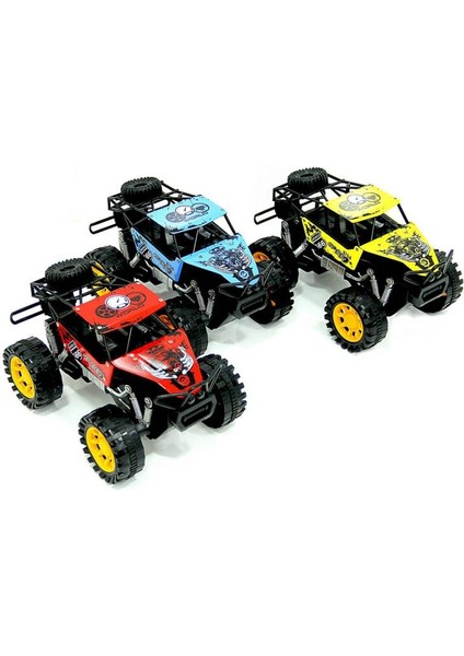 Rock Crawler Metal Sürtmeli Arazi Aracı Sarı modelleri