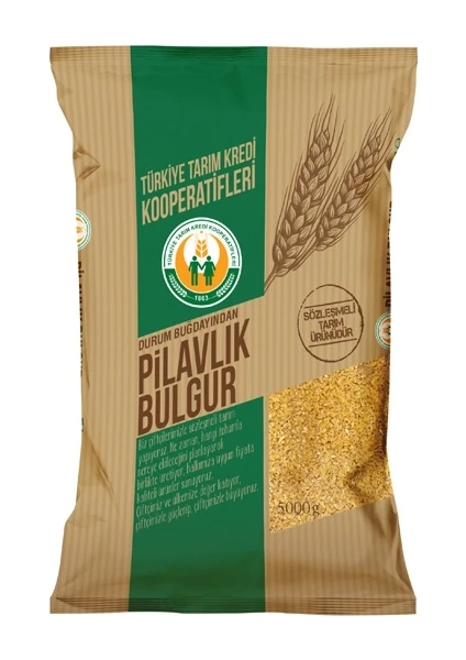 Tarım Kredi Pilavlık Bulgur 5 kg