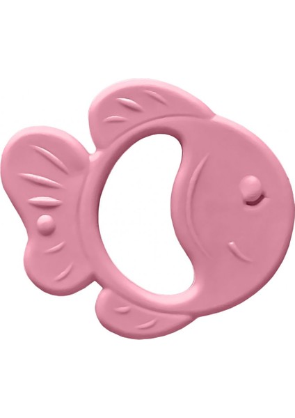 Kauçuk Yumuşak Diş Kaşıyıcı Pembe Balık