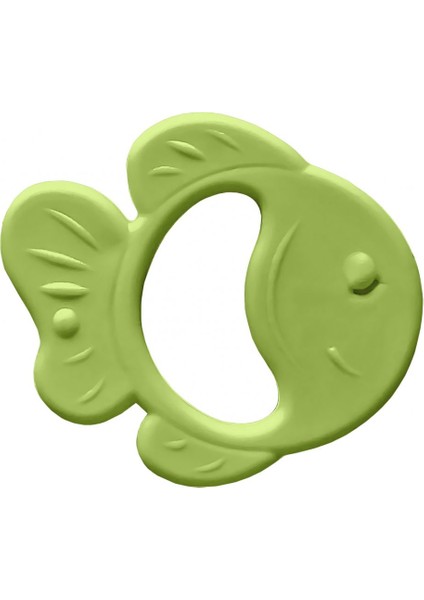 Kauçuk Yumuşak Diş Kaşıyıcı Yeşil Balık