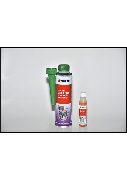 Benzin Enjektör 300 ml + Würth Cam Sabunu 32 ml 2'li Set