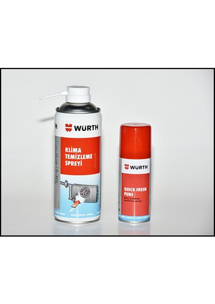 Klima Temizleme 300 ml + Würth Quick Fresh 100 ml 2 'li Set