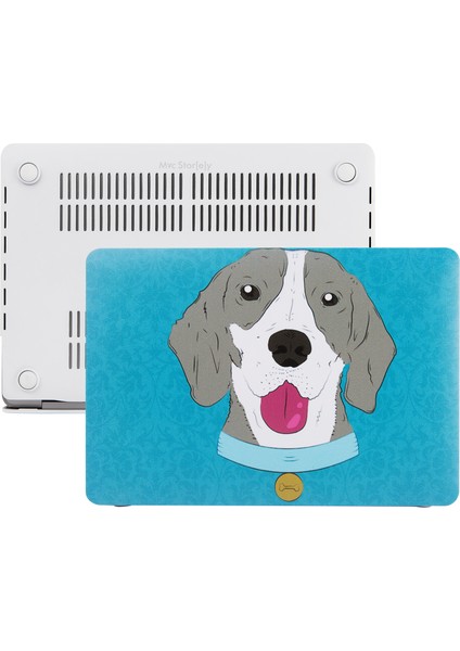 Macbook Air Kılıf 13 inç Dog01 (Eski USB'li Model 2010-2017) A1369 A1466 ile Uyumlu