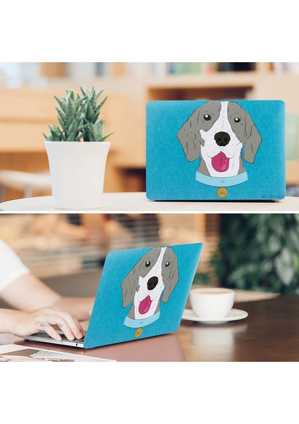 Macbook Air Kılıf 13 inç Dog01 (Eski USB'li Model 2010-2017) A1369 A1466 ile Uyumlu