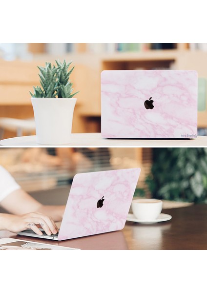 Macbook Pro Kılıf 13 inç Mermer09 (Eski HDMI'lı Model 2012-2015) A1425 A1502 ile Uyumlu