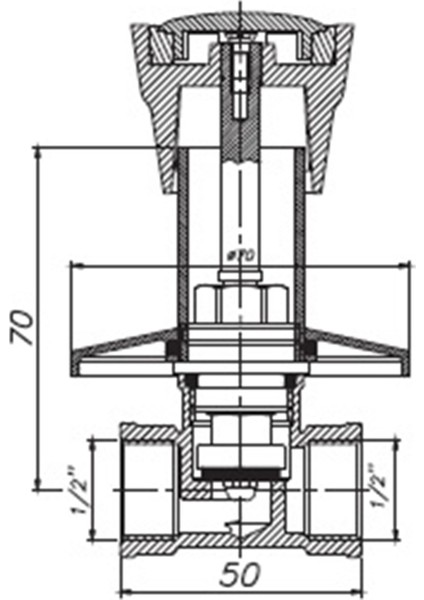 Aton Ankastre Stop Valf 12 fiyatları