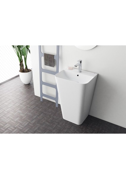 Sott' Aqua Ss Lavabo Monoblok 50 Cm