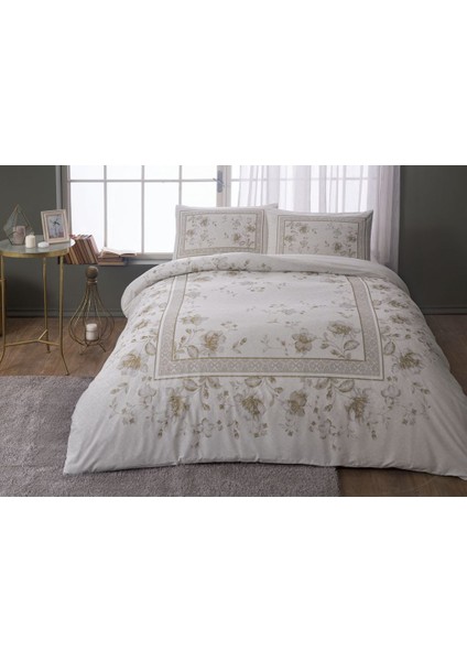 Nevresim Takımı Glory Krem Çift Kişilik