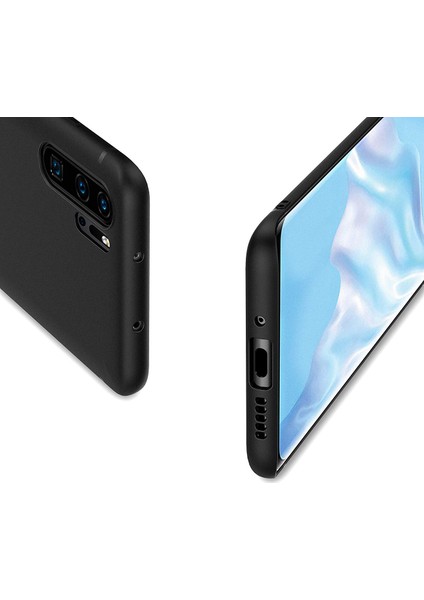 Huawei P30 Pro Elektrocase Serisi Silikon Tpu Kılıf - Siyah