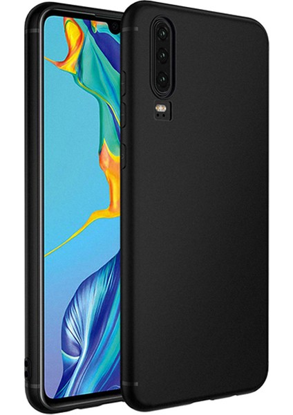 Huawei P30 Elektrocase Serisi Silikon Tpu Kılıf - Siyah