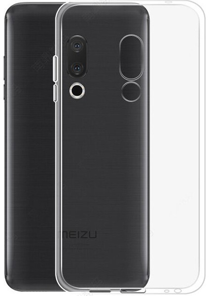 Meizu 16 x Ultra İnce 0.2 mm Soft Silikon Kılıf