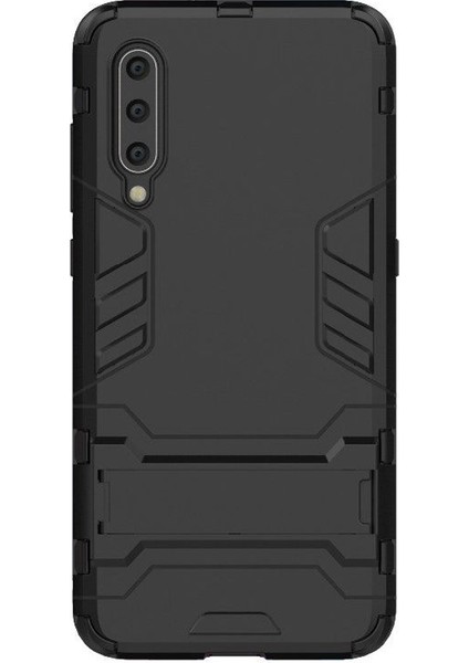 Xiaomi Mi 9 Se Alfa Serisi Armor Standlı Koruma Kılıf - Siyah