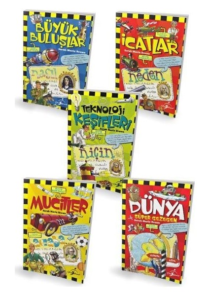 Akıllı Bilginler Seti - 5 Kitap