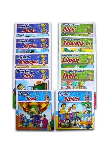 Bak Oku Öğren Seti 10 Kitap 120 Sayfa