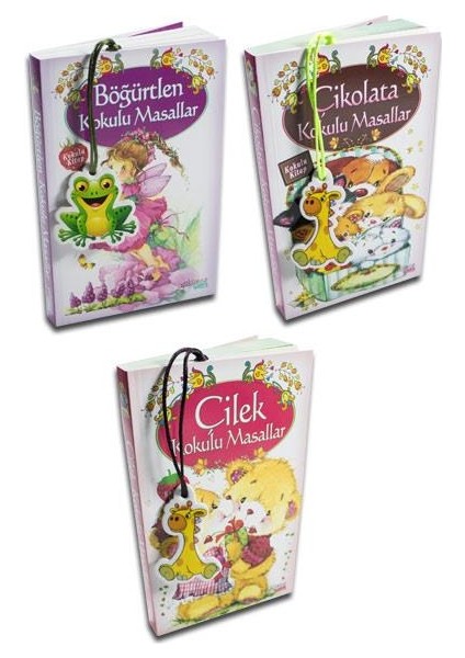 Böğürtlen, Çilek Ve Çikolata Kokulu Masallar - 3 Kitap