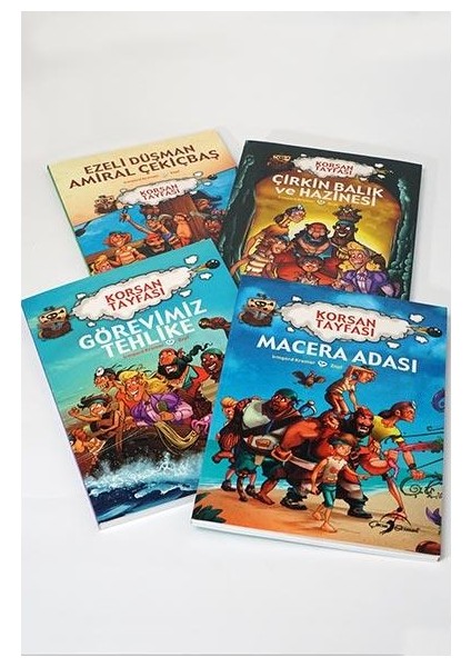 Korsan Tayfası Seti - 4 Kitap