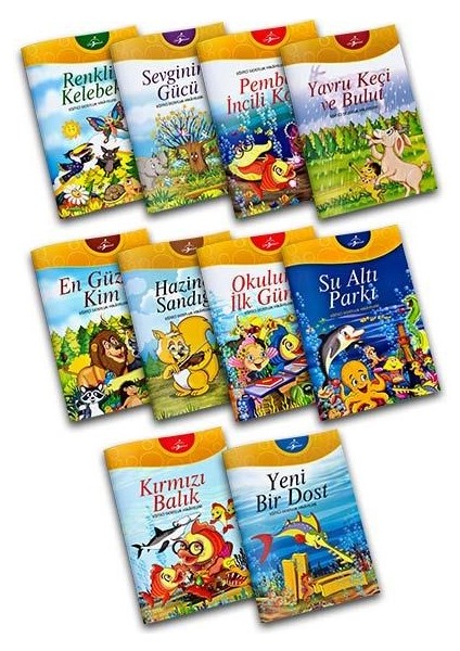 Eğitici Dostluk Hikayeleri - 10 Kitap