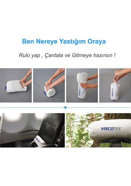 Seyahat Yastığı 40x25x10 cm / Travel Pillow