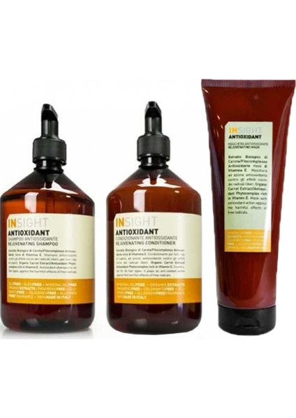Antioxidant Rejuvenating Antioksidan Şampuan 400ML+KREM 400ML+MASKE 250ML