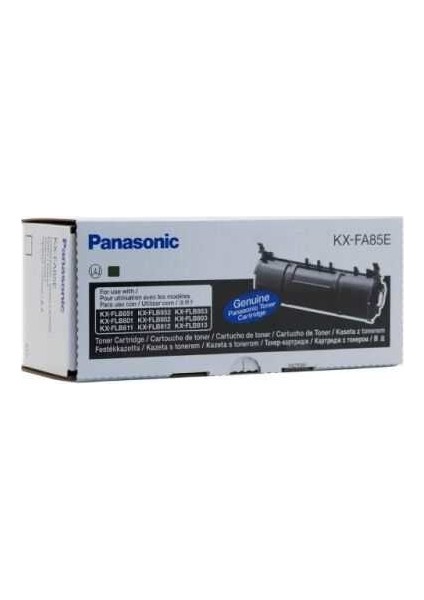 KX-FA85E Siyah Toner