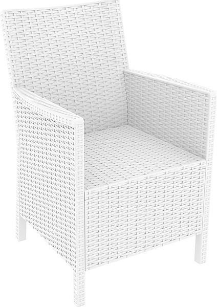 Rattan California Koltuk Beyaz