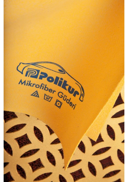 Mikrofiber Güderi Hardal 3219 Oto Kurulama Ve Temizlik Bezi 54 x 68 cm