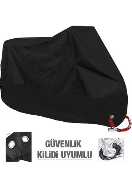 Premium Ktm 125 Duke Motosiklet Brandası Siyah